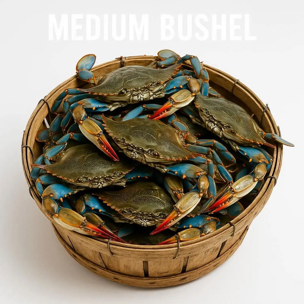 Set of six hardwood crab mallets for a Maryland crab feast